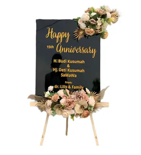 Papan Bunga Akrilik Kramat Utara